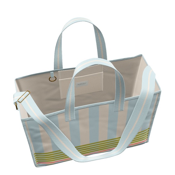 Cross Stripe Carry-All Tote Blue/Green/Natural
- Hearth & Hand™ with Magnolia - Picture 6 of 6